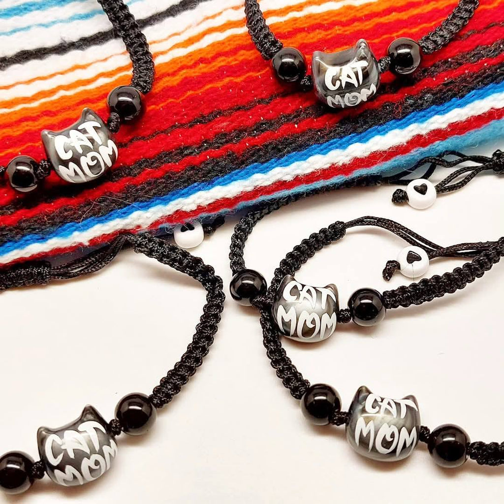 Stilgiganten Kustom Armband "CAT MOM"