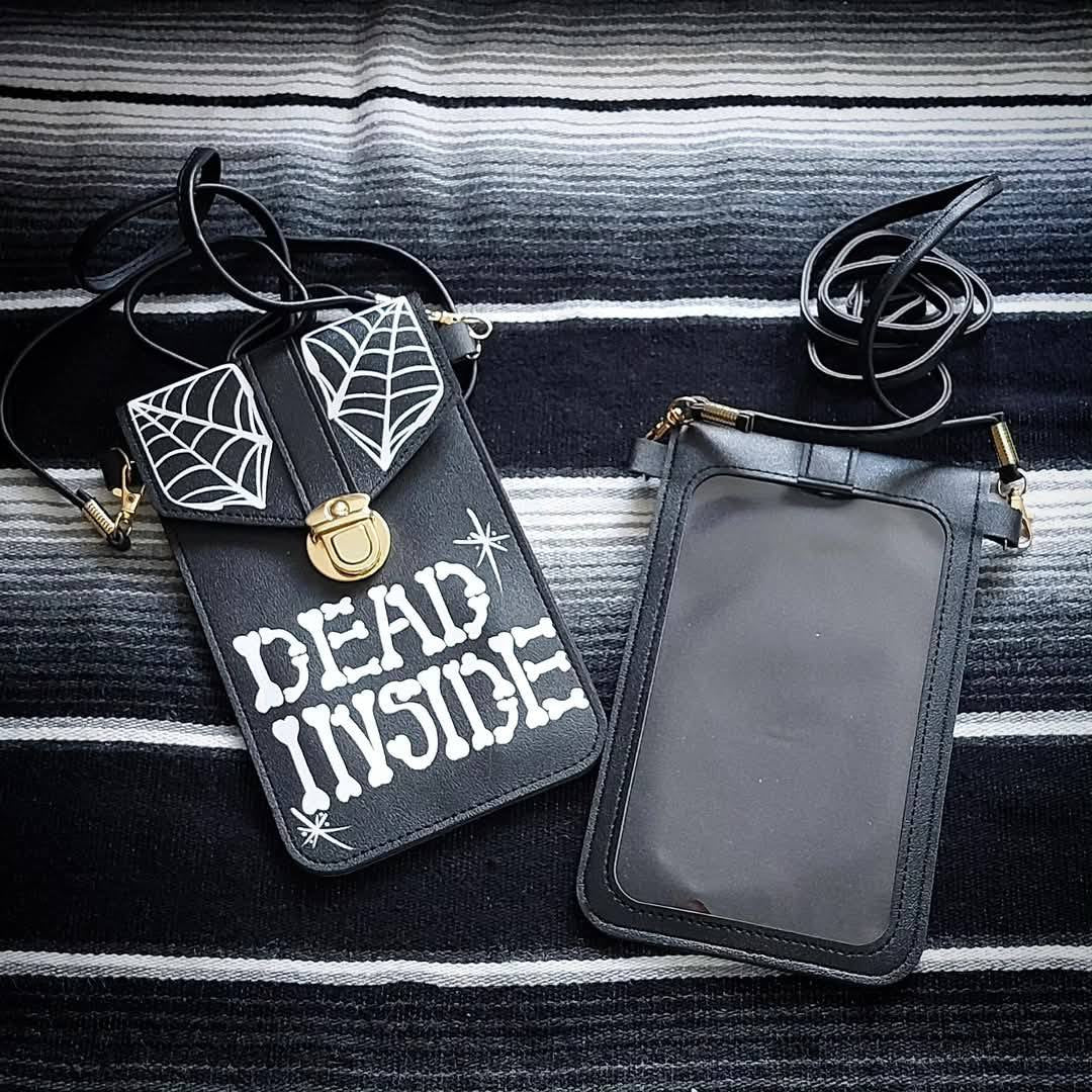 Stilgiganten Kustom Handytasche "DEAD INSIDE"