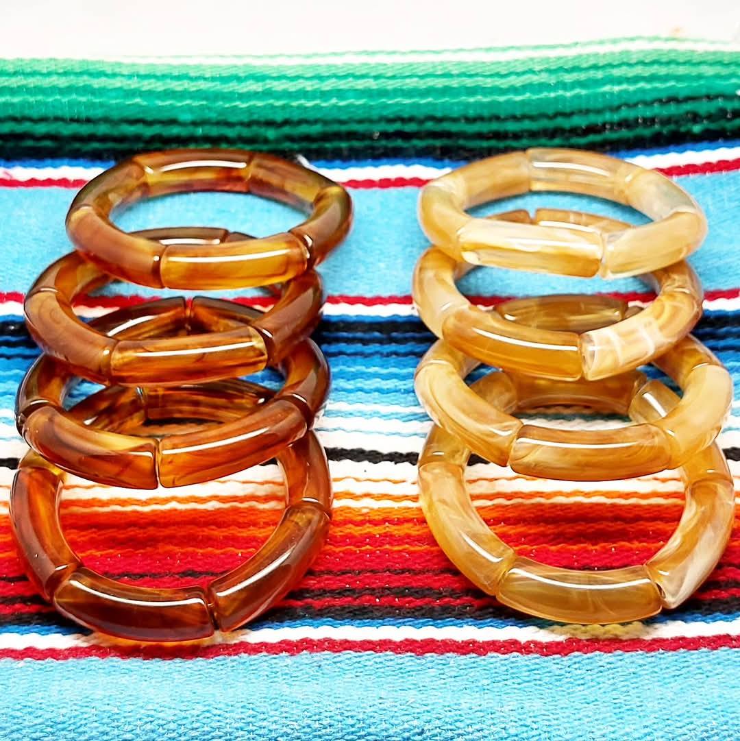 Gummizug Armband "Retro Vibes"