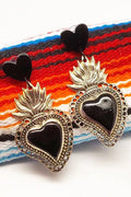 Stilgiganten Kustom Ohrstecker "Crazy Dark LOVE"