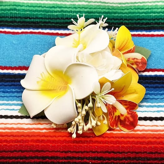 Stilgiganten Haarblumenspange "Swingin´ Hot Summer Darlin`"