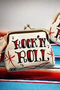 Stilgiganten Kustom Clip Täschchen "Rock `n Roll"