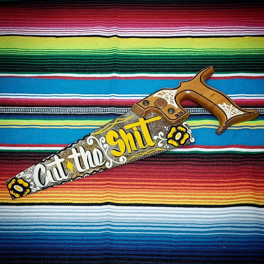 Stilgiganten Kustom Säge "Cut the Sh*t"