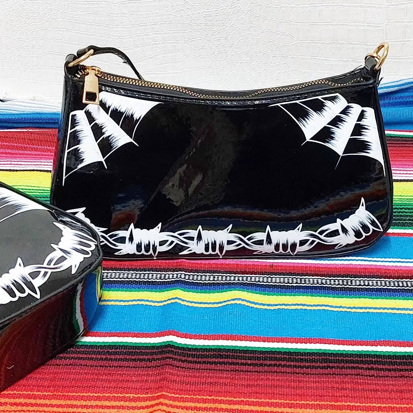 Stilgiganten Kustom Lacktasche "Creepy Wild Thing"