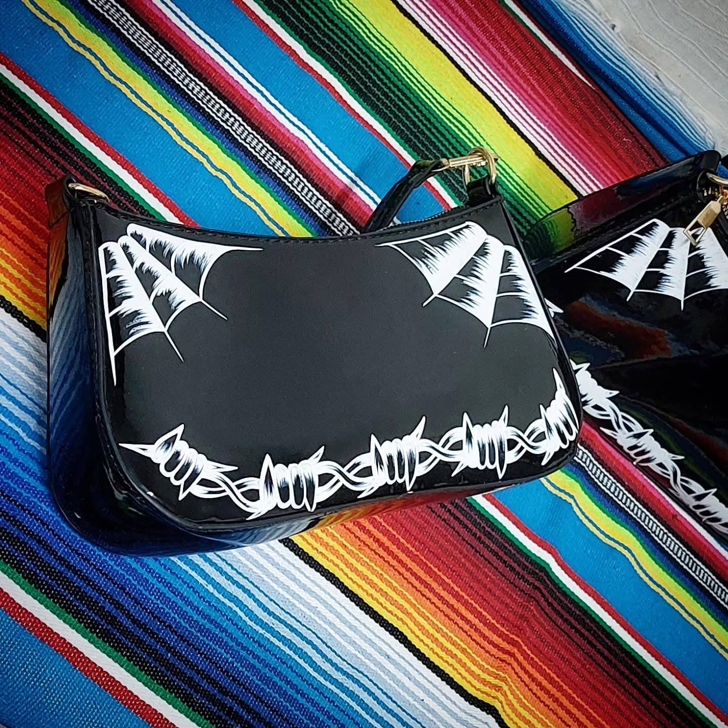 Stilgiganten Kustom Lacktasche "Creepy Wild Thing"