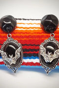 Stilgiganten Kustom Ohrstecker "Dark Bats"