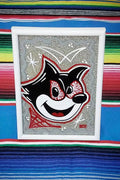 Stilgiganten Kustom Deko Accessoire "Kustom Bilderrahmen - Bad Cat"