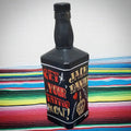 Stilgiganten Kustom Deko "Whiskyflasche - GET YOUR TATTOO now"