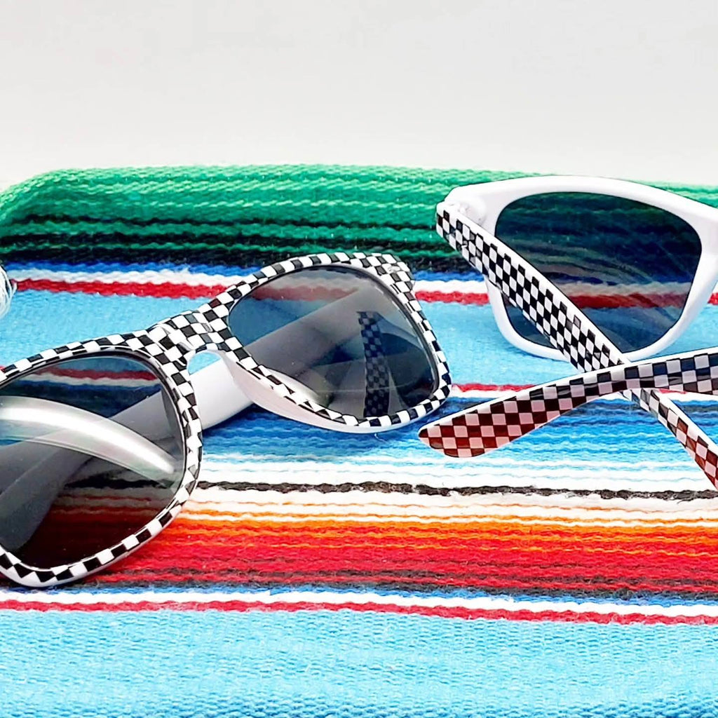 Sonnenbrille "Checkerboard Style"