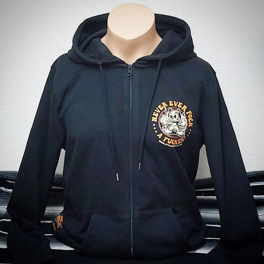 Stilgiganten Zipper "NEVER EVER F*CK A F*CKER"