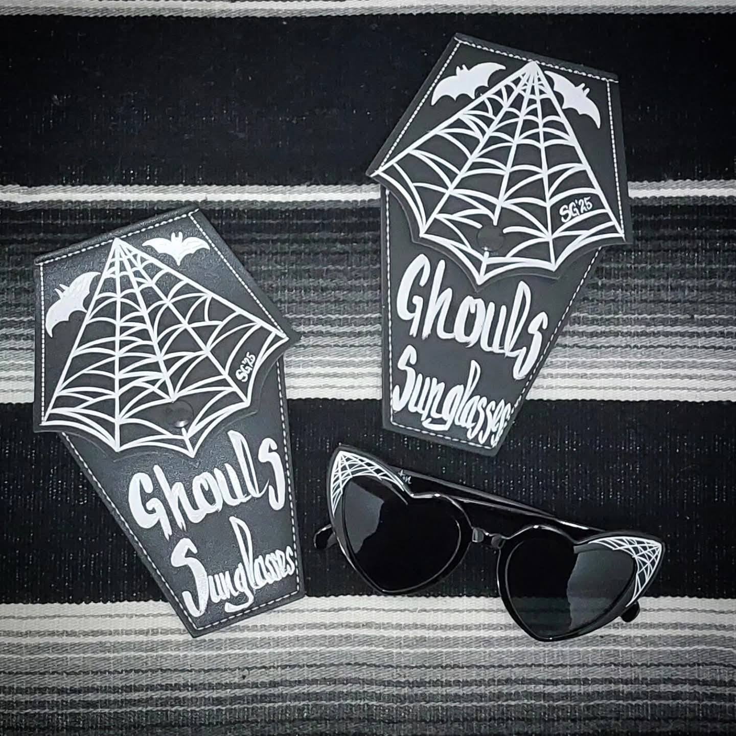 Stilgiganten Kustom Sonnenbrillen Hülle "GHOULS SUNGLASSES"