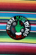 Stilgiganten Kustom Teller "Merry KISS MY ASS"