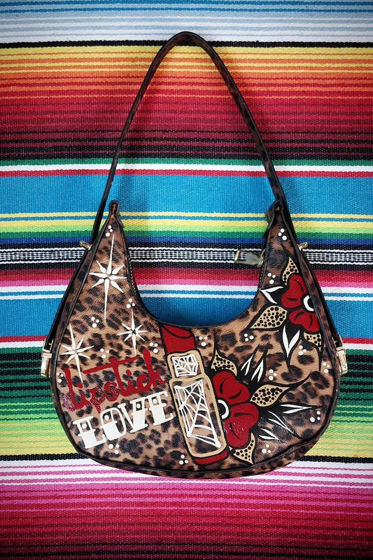 Stilgiganten Kustom Handtasche "Lipstick LOVE"