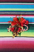 Stilgiganten Kustom Haarblumenspange "Cool TIKI - mas"