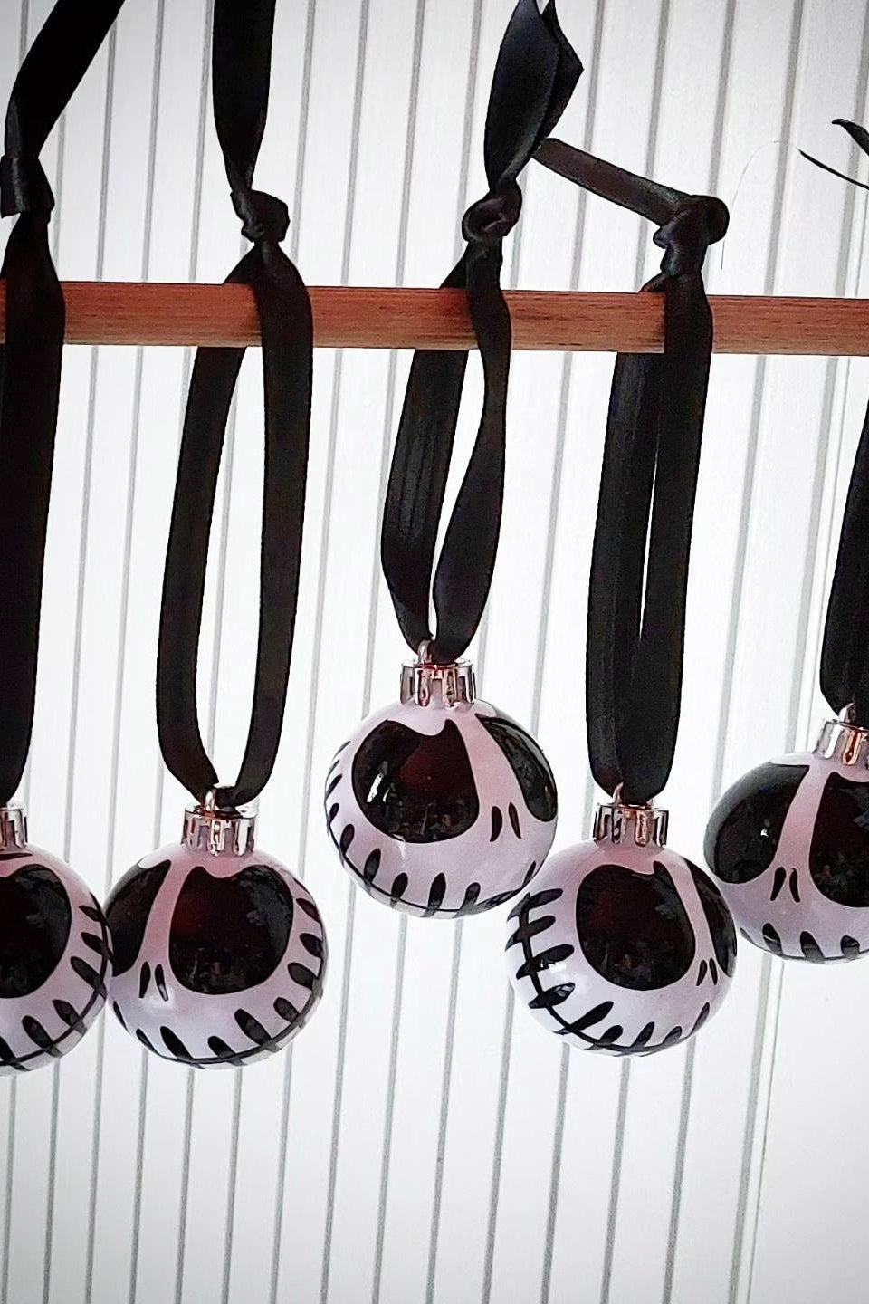 Stilgiganten Kustom 3er SET Weihnachtsbaumkugel "Nightmare"