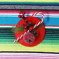 Stilgiganten Headpiece Hot Christmas "Candy Apple"