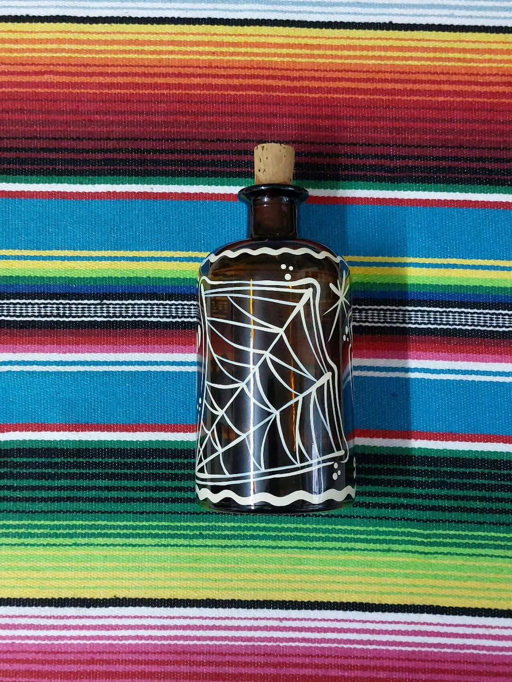 Stilgiganten Kustom Deko Glasflasche "ZERO F*CKS GIVEN"