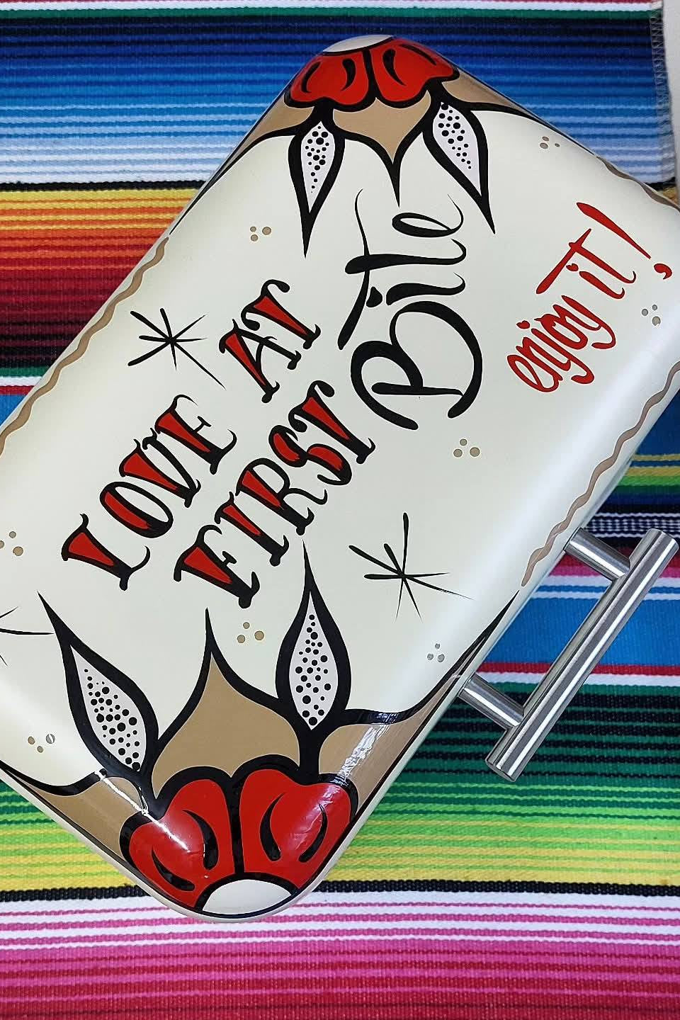 Stilgiganten Kustom Brotkasten "LOVE AT FIRST Bite"