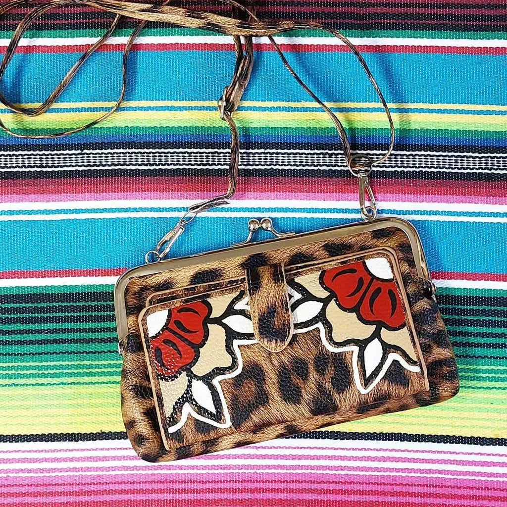 Stilgiganten Kustom 2in1 Handtasche/Geldbeutel "Cool Girl"