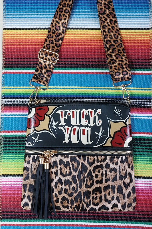 Stilgiganten Kustom Handtasche "F*CK YOU"