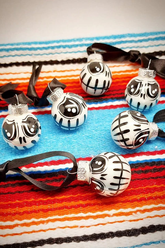 Stilgiganten Kustom 6er SET Weihnachtsbaumkugeln "Spooky Nightmare SET"