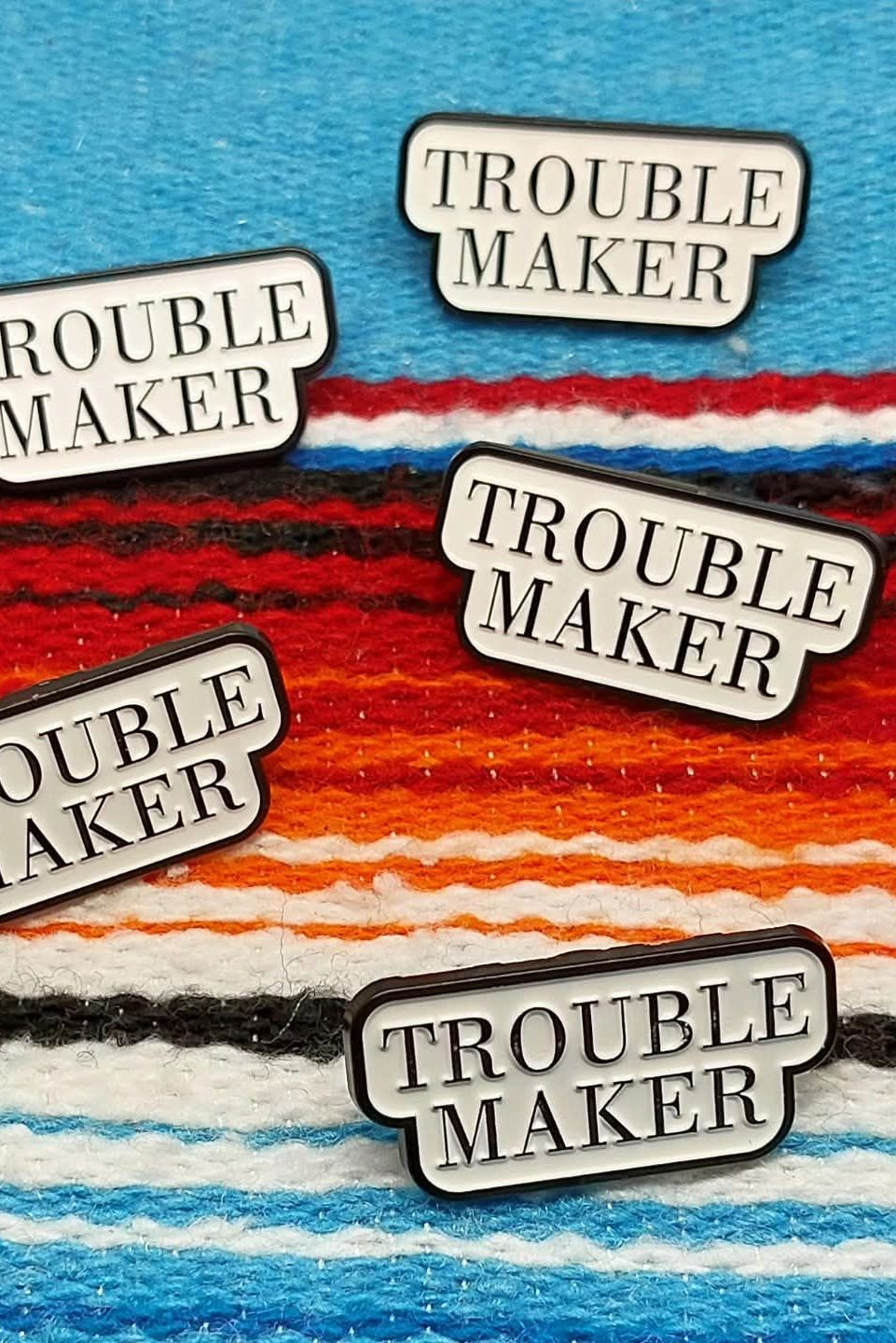 Anstecker/Pin "TROUBLE MAKER"