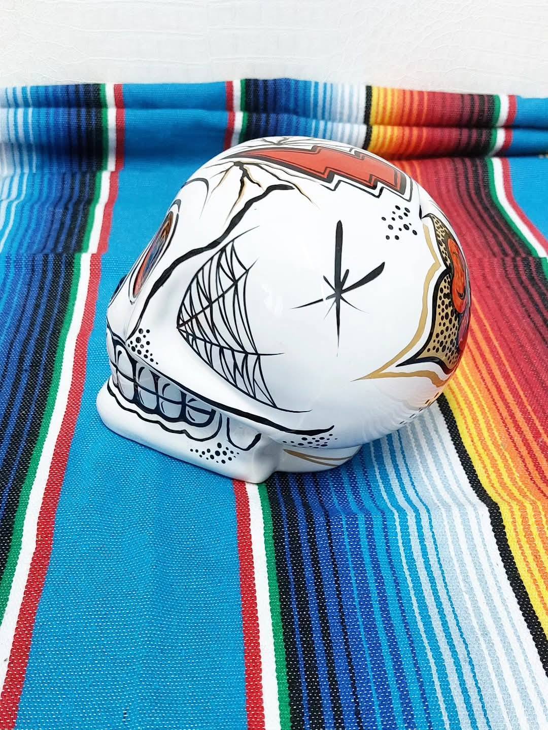 Stilgiganten Kustom Deko/Sparbüchse "Crazy Skull"