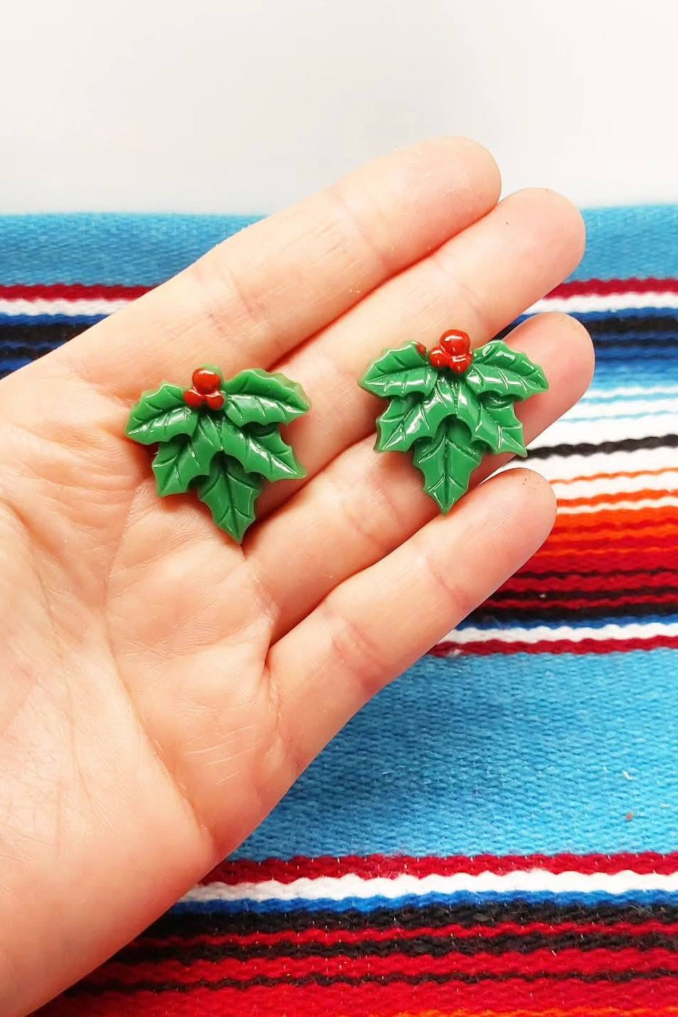 Wir rocken mit Stil - Ohrstecker "Sweet Christmas Darling" (groß)