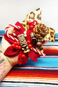 Stilgiganten Haarblumenspange "Tiki - Crazy Wild Christmas"