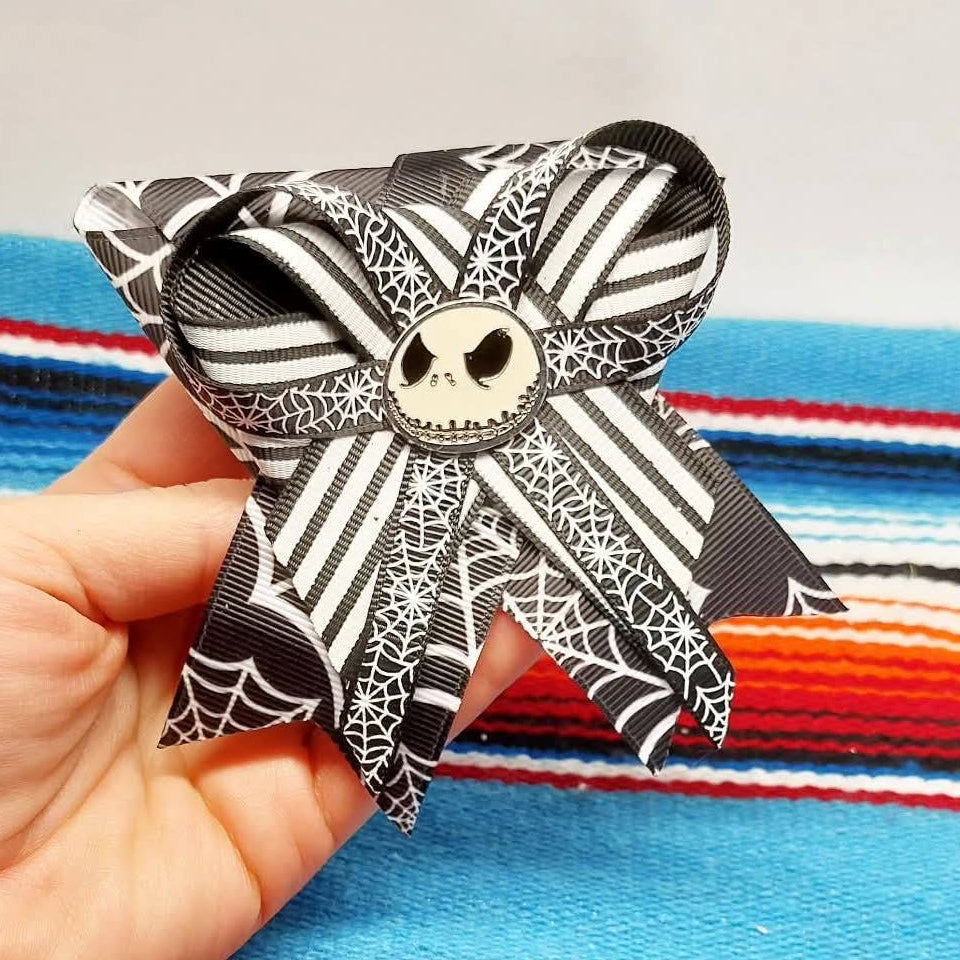 Große Stilgiganten Haarschleife "Dark Nightmare Vibes"