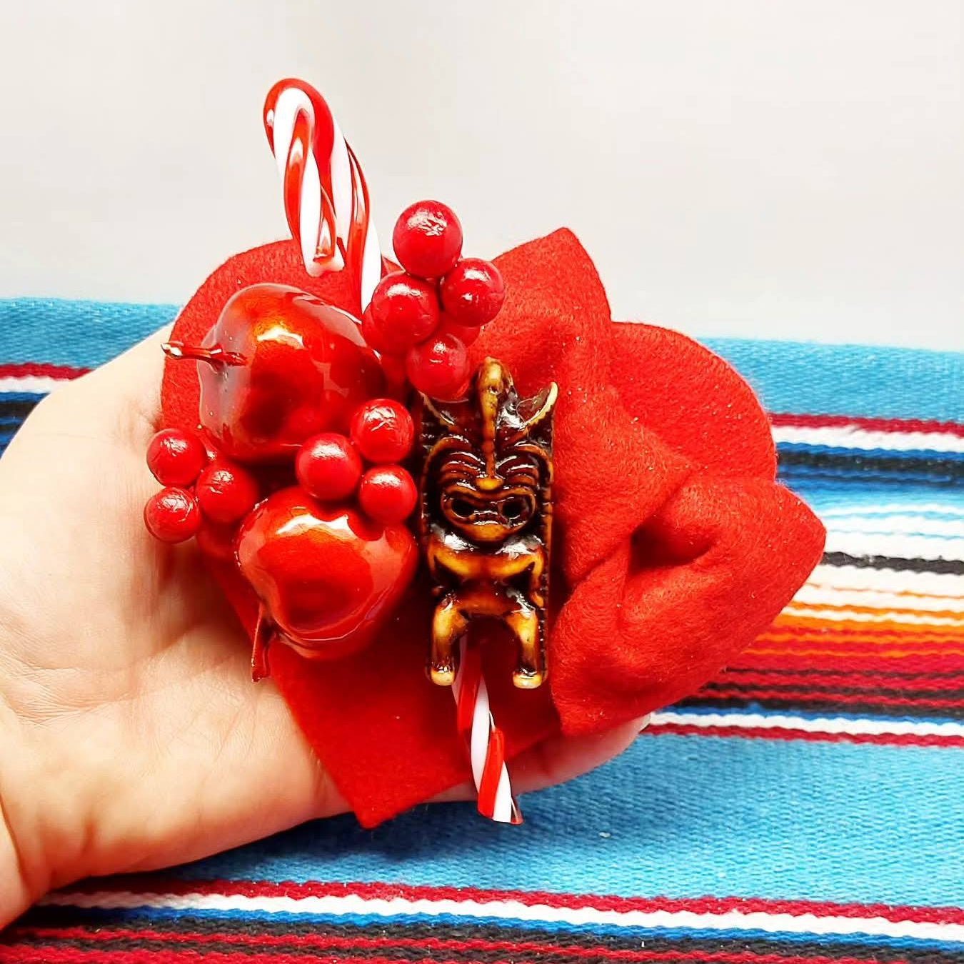 Stilgiganten Headpiece Hot Christmas "Ho Ho Ho Tiki"