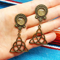 Stilgiganten Kustom Ohrstecker "Wild Triquetra"