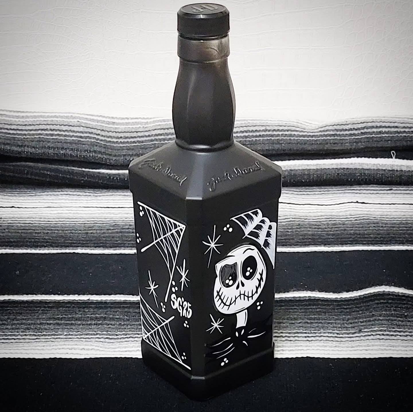 Stilgiganten Kustom Deko "Whiskyflasche - Spooky Season"