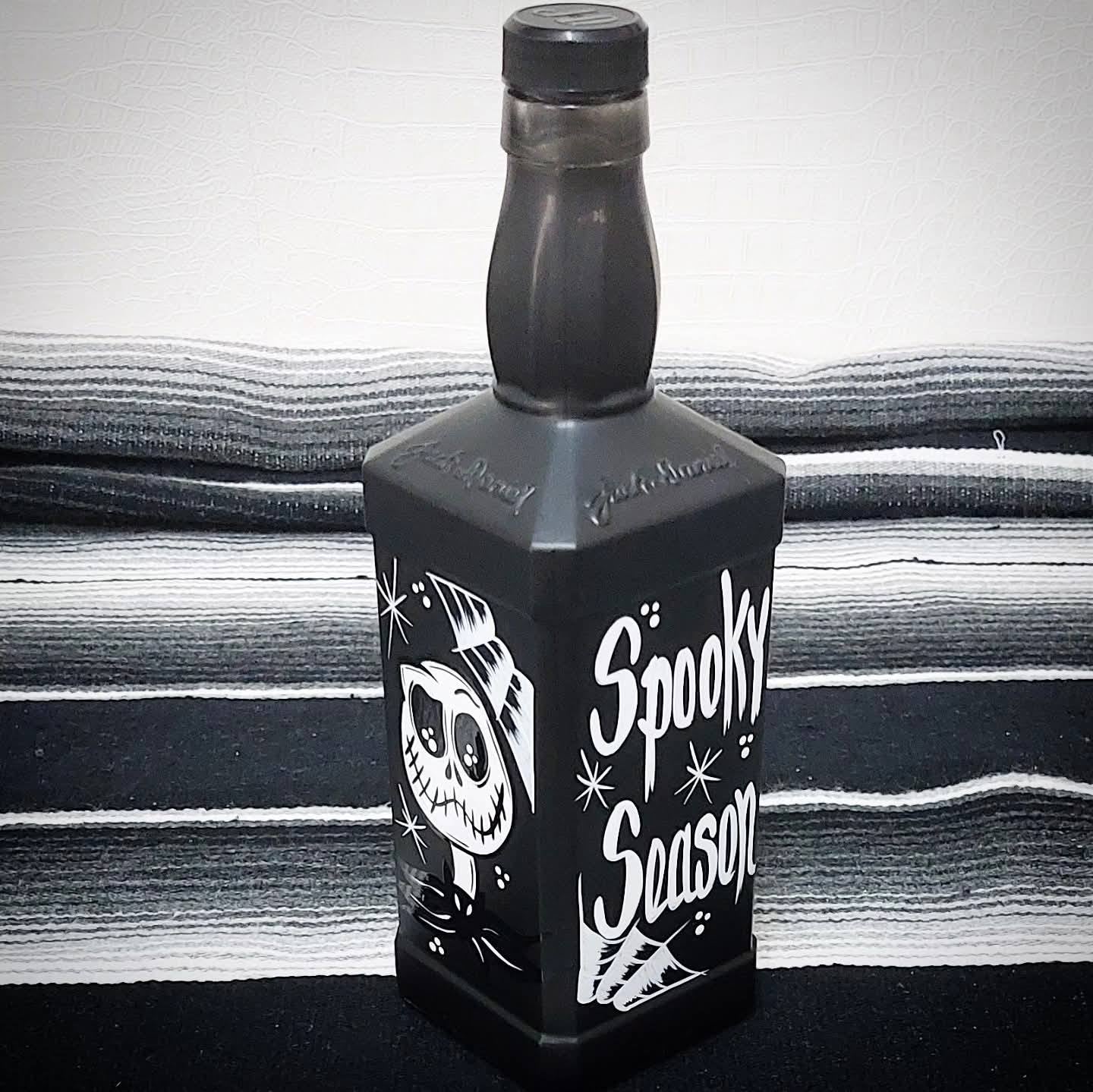 Stilgiganten Kustom Deko "Whiskyflasche - Spooky Season"