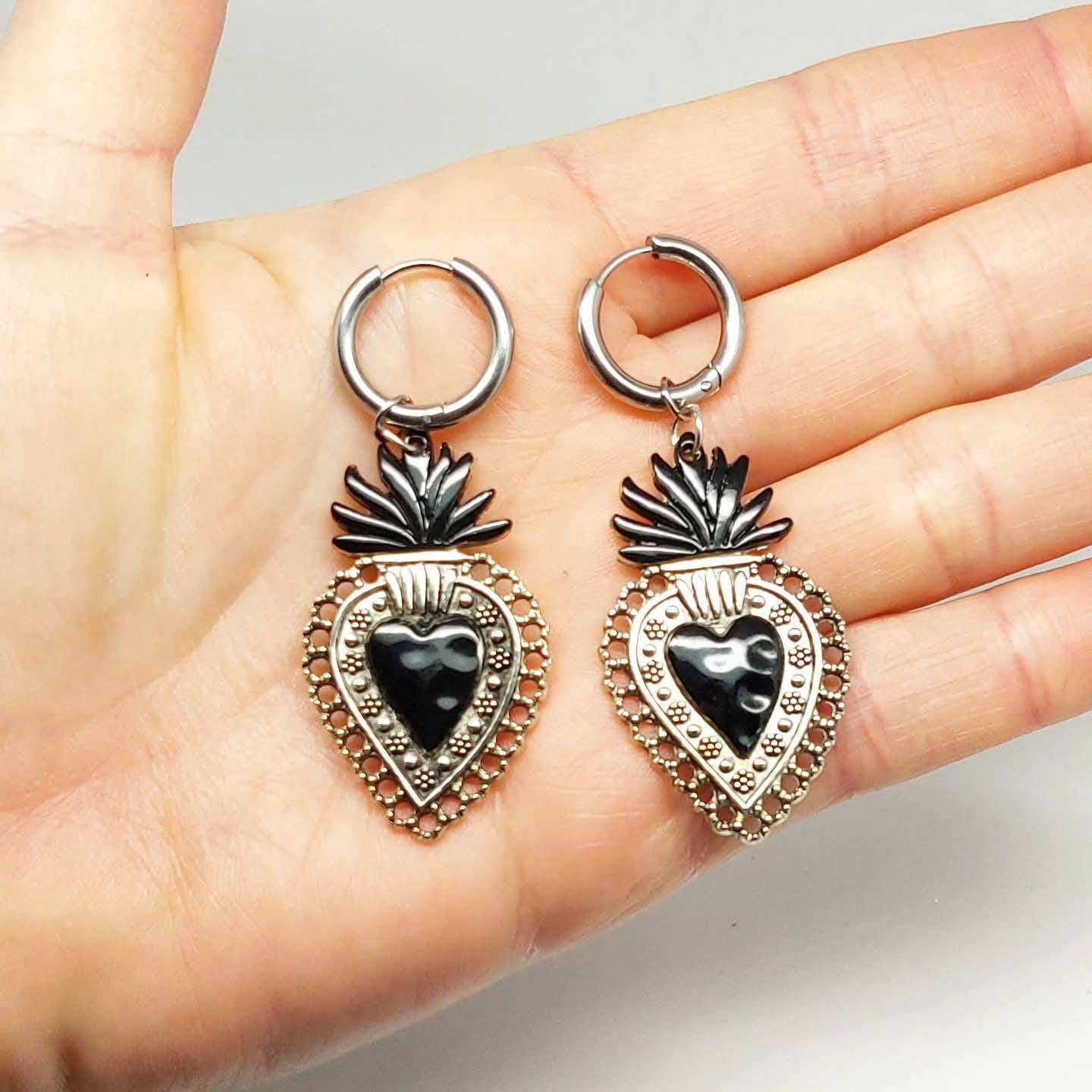 Stilgiganten Kustom Ohrhänger "Sacred Heart"