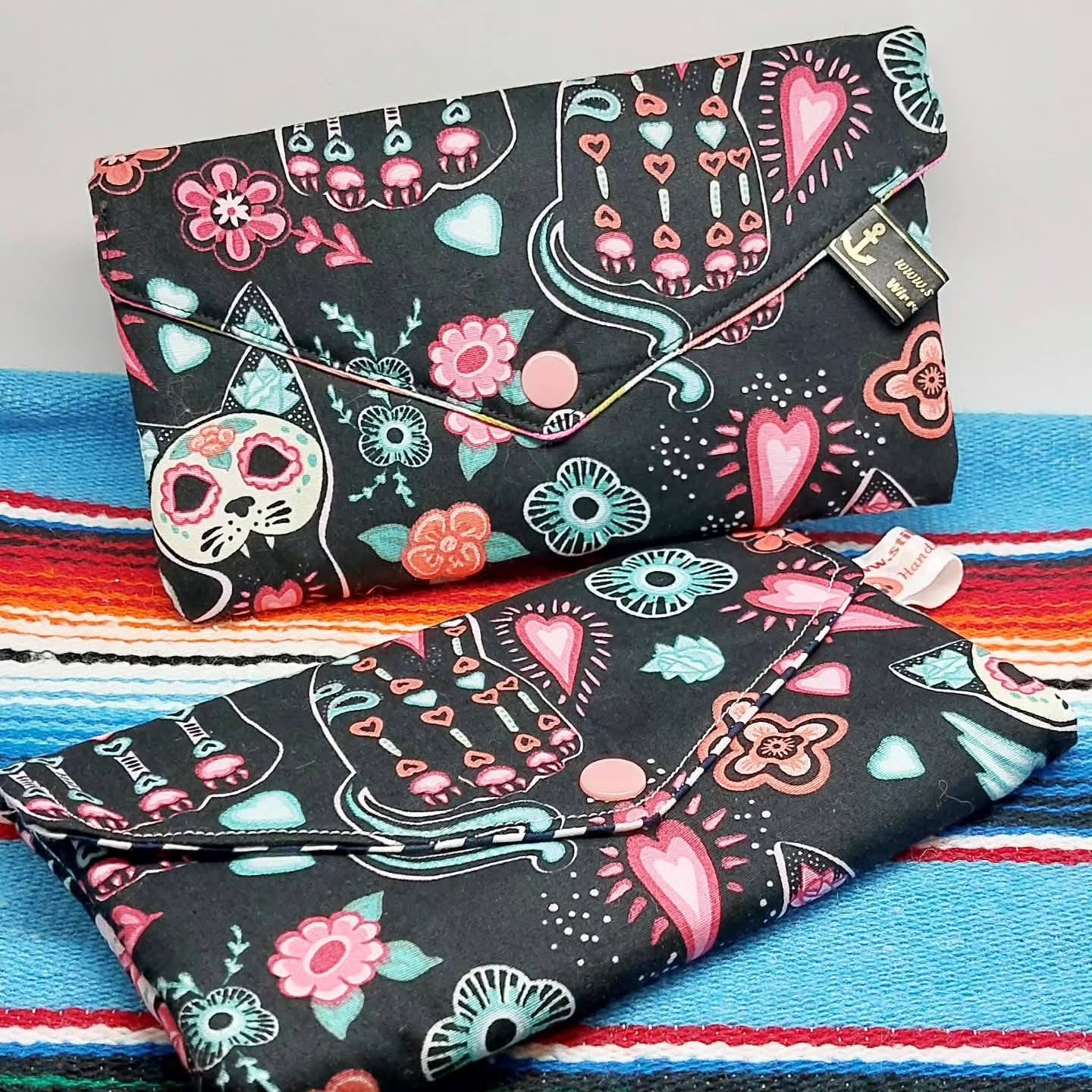 Stilgiganten Kustom Täschchen "Crazy Cat Mom"