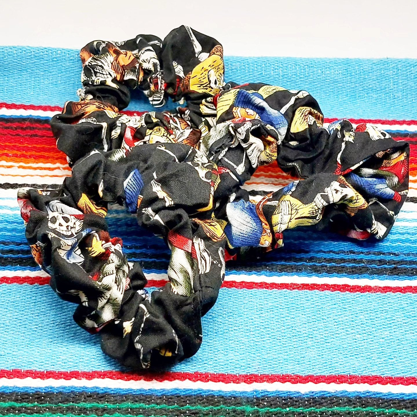 Stilgiganten Kustom Scrunchie "Dia de los muertos"