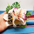 Große Stilgiganten Haarblumenspange "TIKI - Hot Summer Boogie Vibes"
