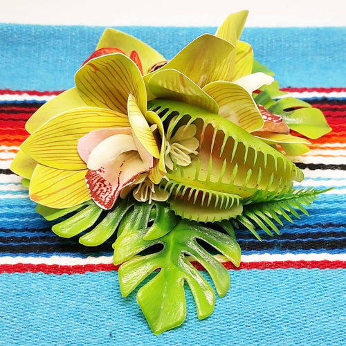Große Stilgiganten Haarblumenspange "TIKI - Crazy Wild Vibes"