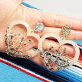 Stilgiganten Kustom Ohrstecker "Vintage Glamour - Hellish Love"