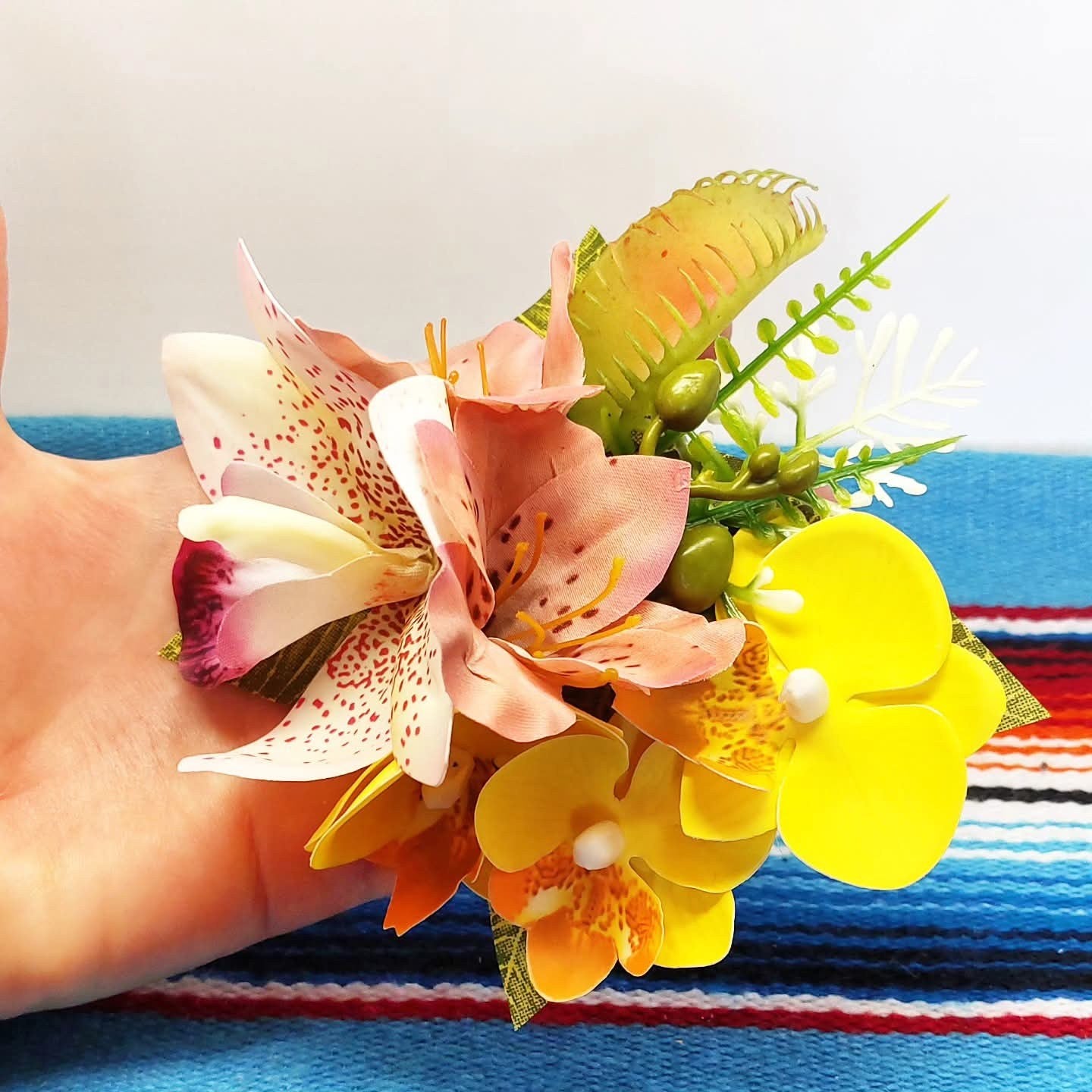 Große Stilgiganten Haarblumenspange "Cool Summer"