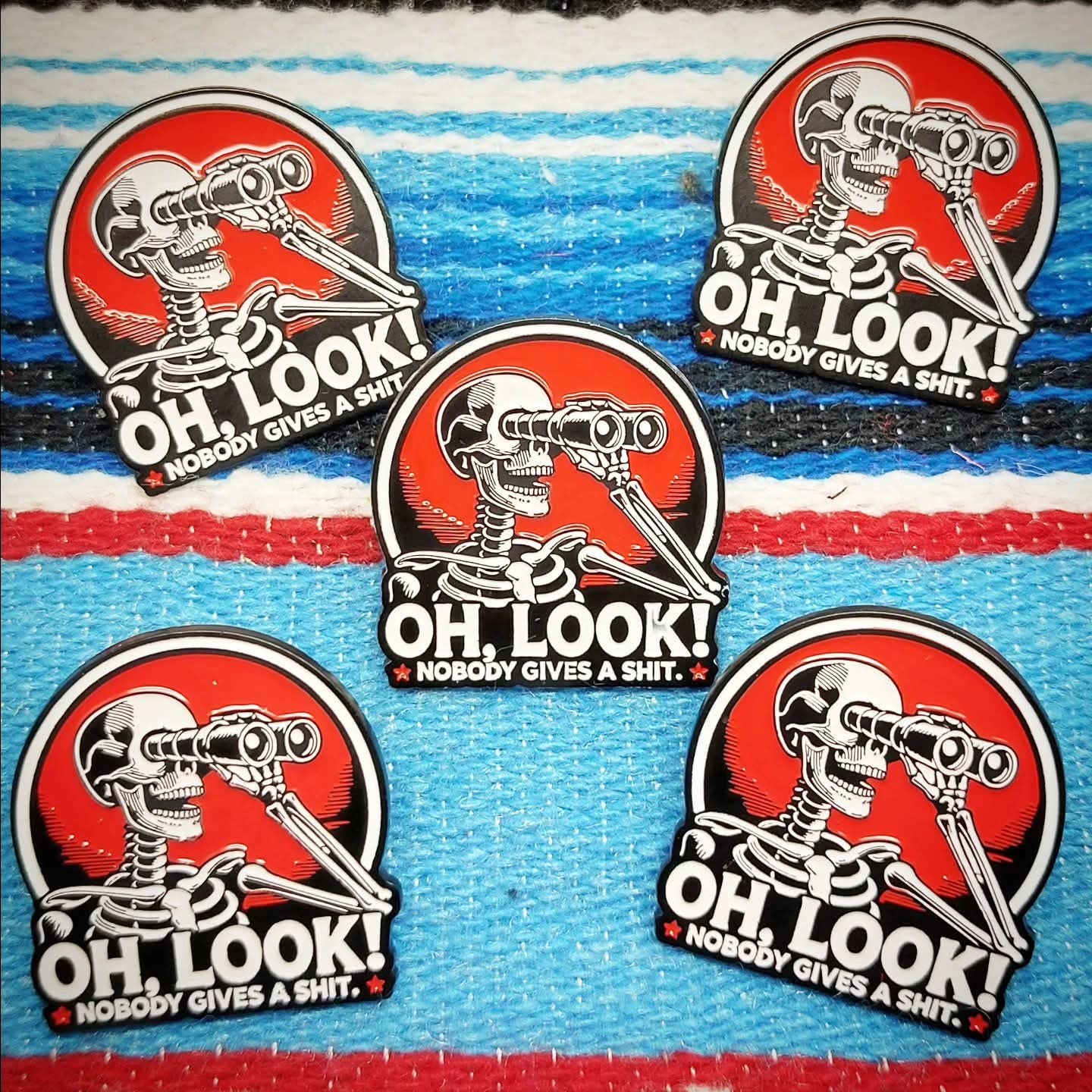 Anstecker/Pin "OH LOOK ...!"