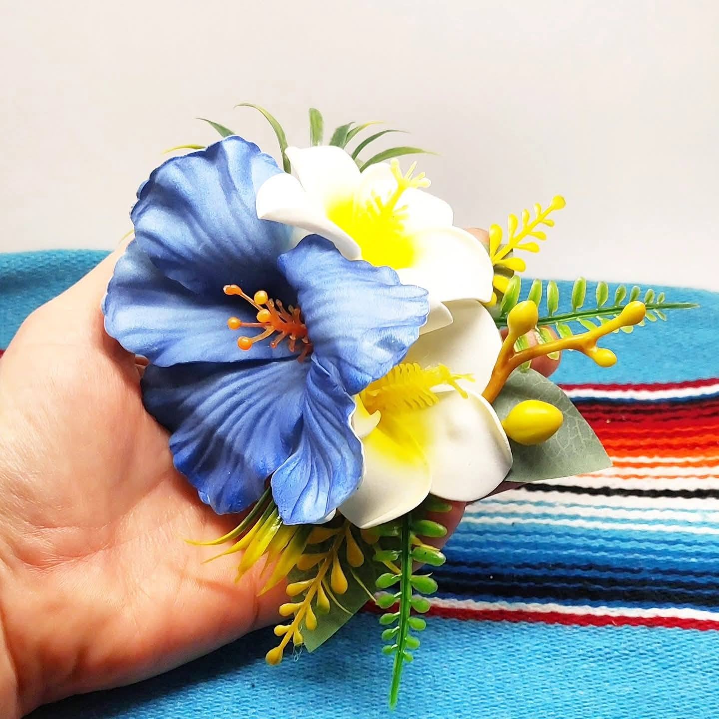 Große Stilgiganten Haarblumenspange "Wild Night"