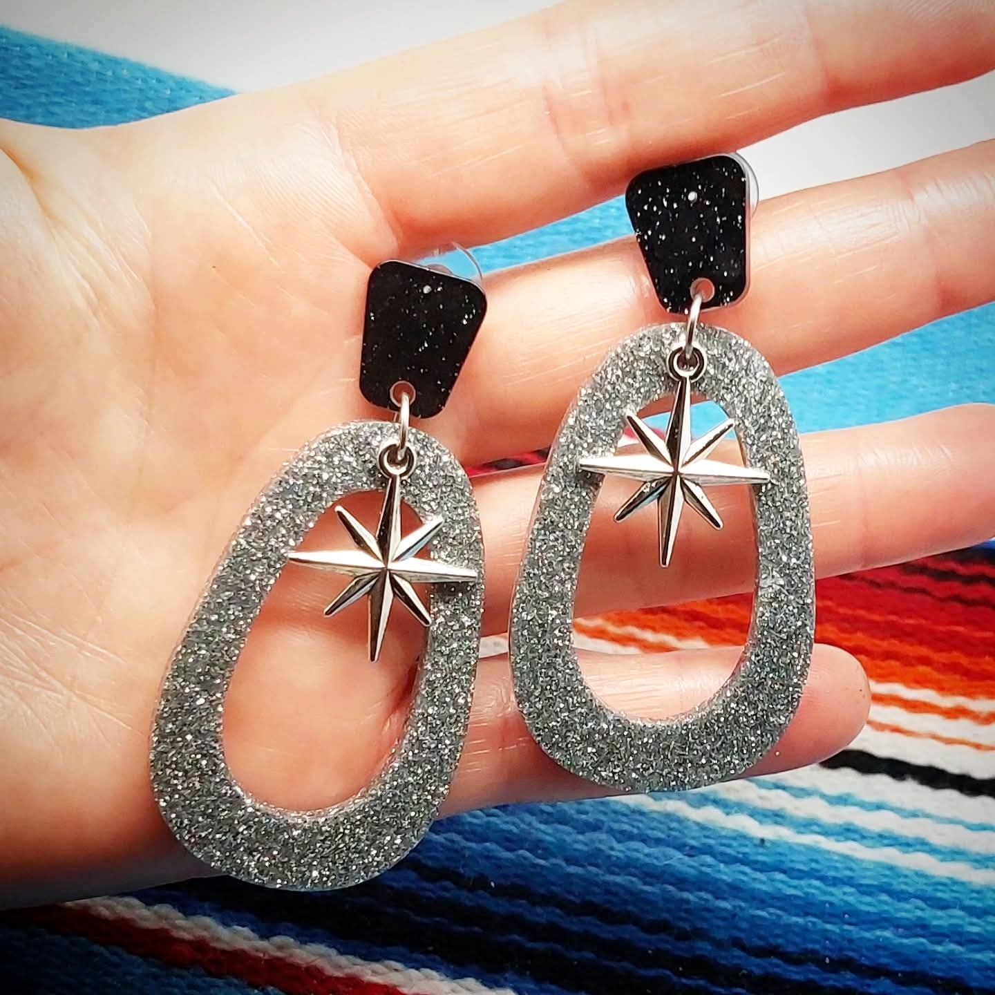 Stilgiganten Kustom Ohrstecker "Cool Vintage Love"