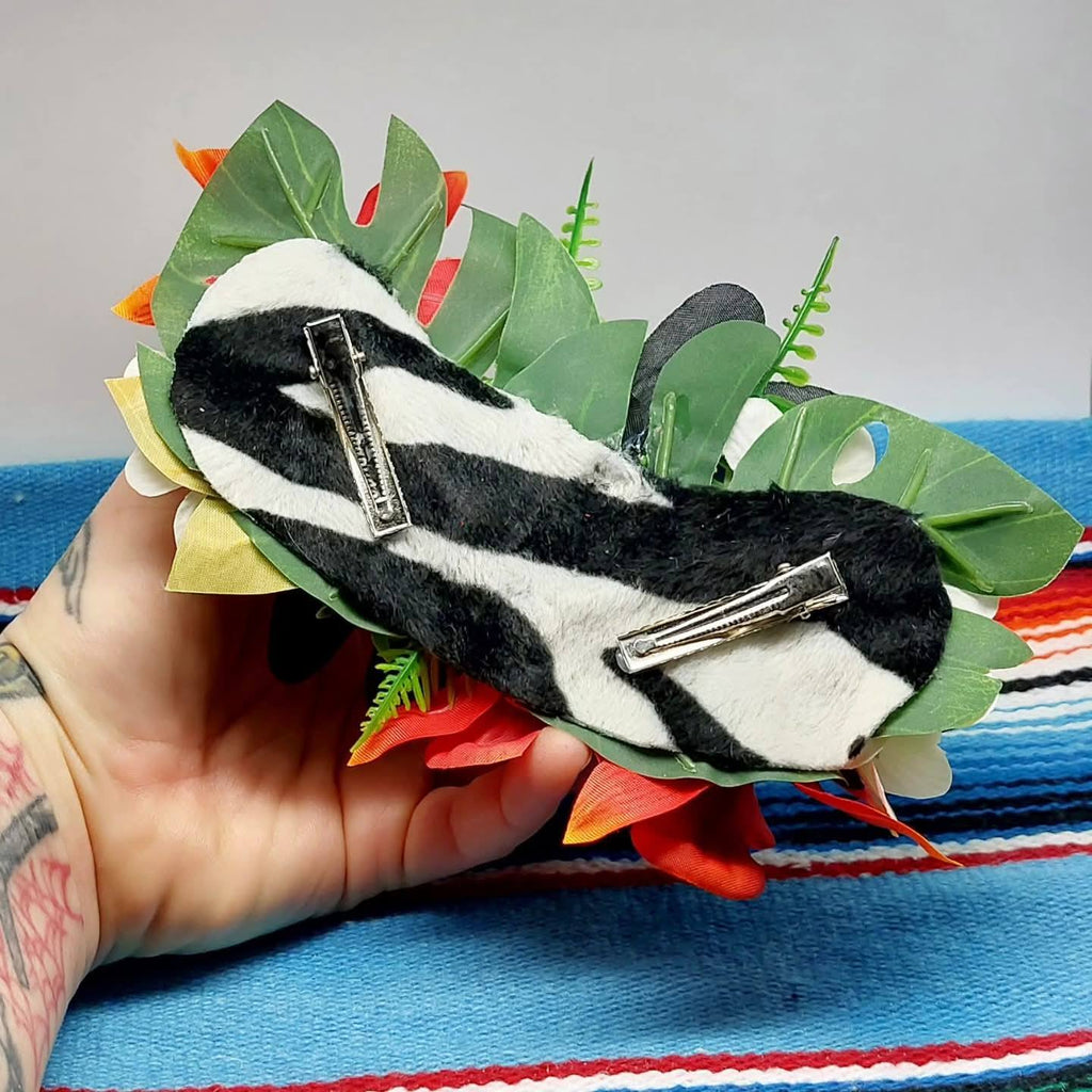 Stilgiganten Gibsonroll Haarblumenspange "Classy Pin Up Vibes"