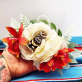 Stilgiganten Gibsonroll Haarblumenspange "TIKI - Tropical Nights"