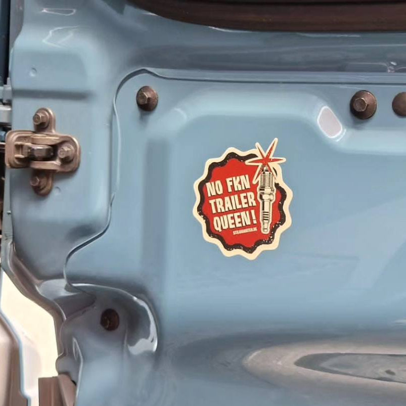 Stilgiganten Aufkleber "No Fkn Trailer Queen"