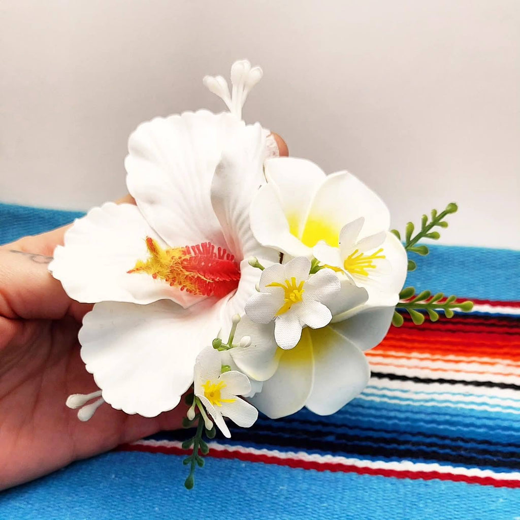 Stilgiganten Haarblumenspange "Sweet Summer Kiss"