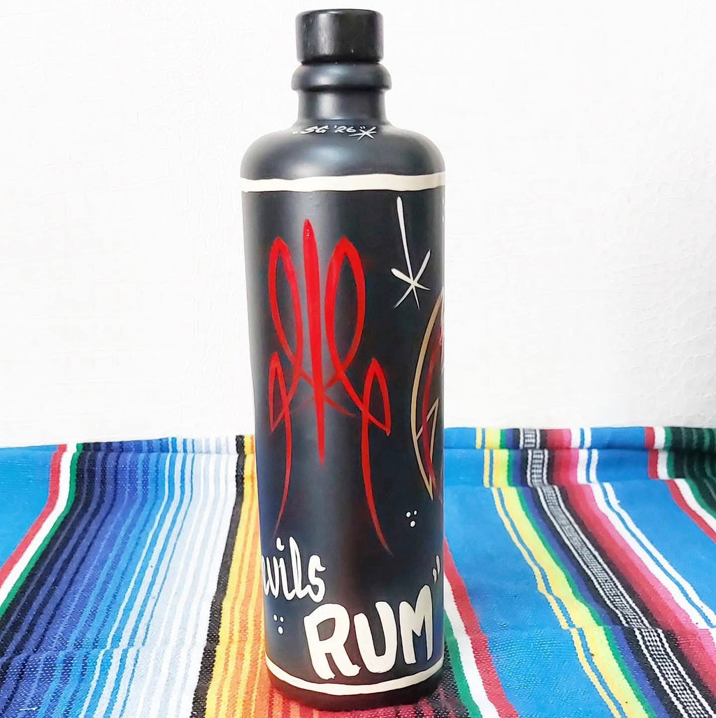 Stilgiganten Kustom Deko Flasche "Devils RUM"