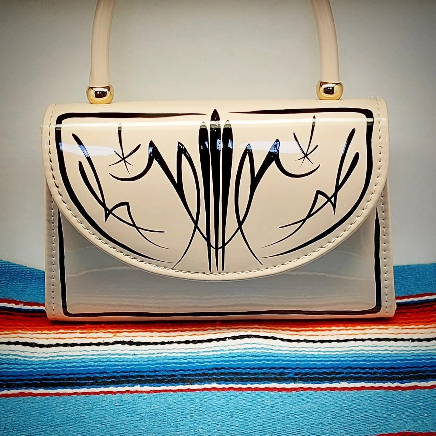 Stilgiganten Kustom Handtasche "Kustom Darling / Crazy Babe"